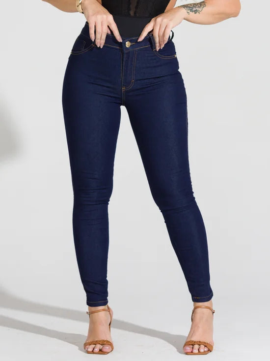 Calça Feminina Jeans Skinny Tex Denim