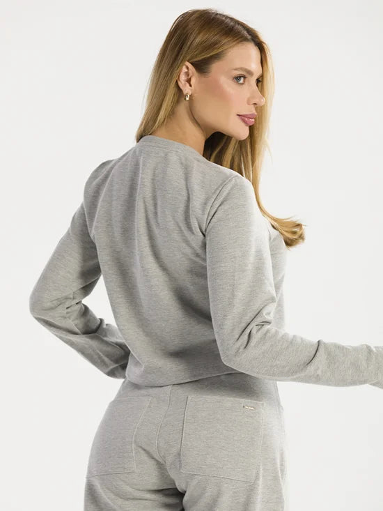 Blusa Feminina de Moletinho Meia Estação
