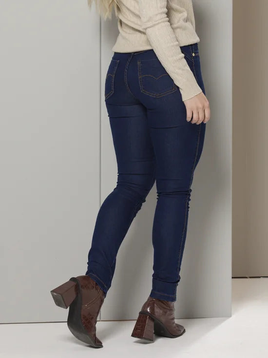 Calça Feminina Jeans Skinny Tex Denim