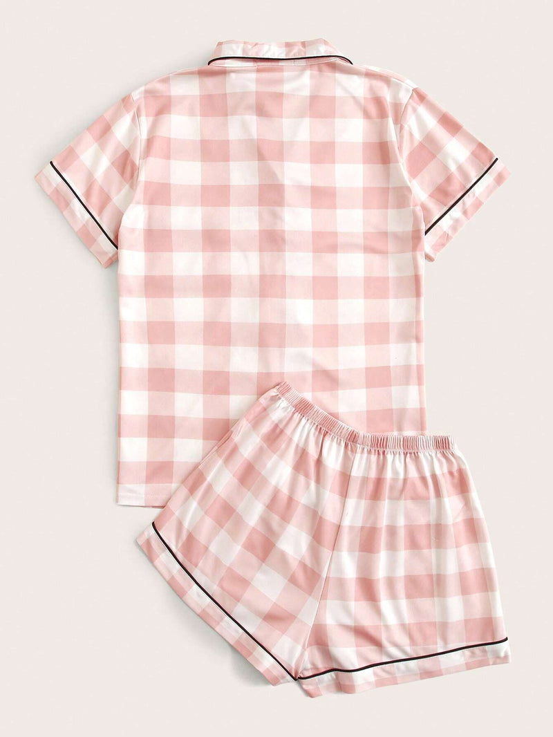 Conjunto de Pijama Xadrez