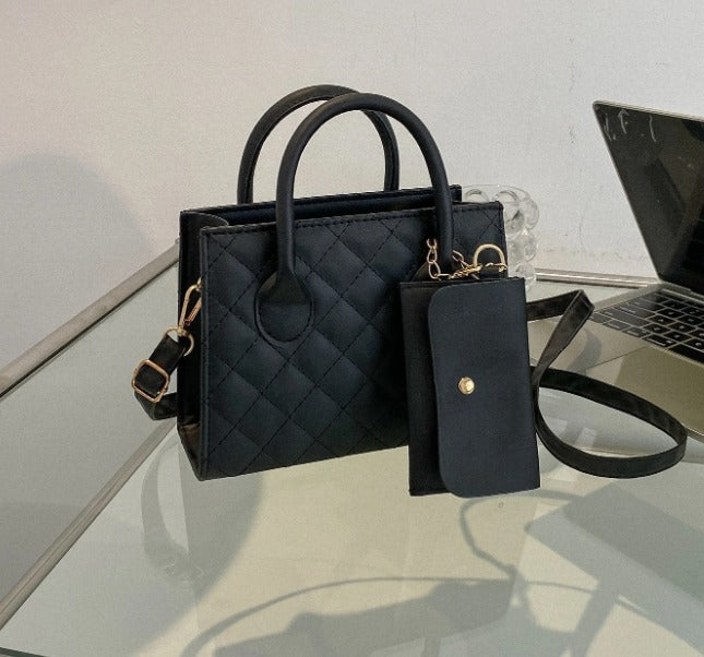 Bolsa Casual de punho duplo Croco-Retrô