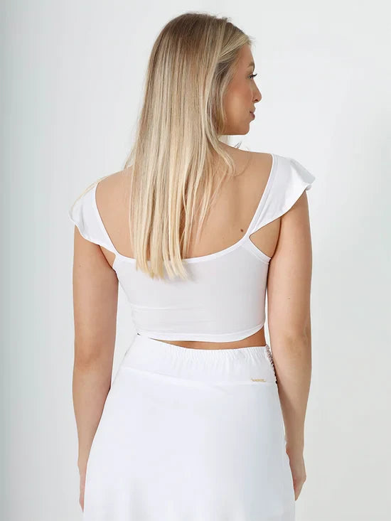 Conjunto Feminino Poliamida Cropped + Saia