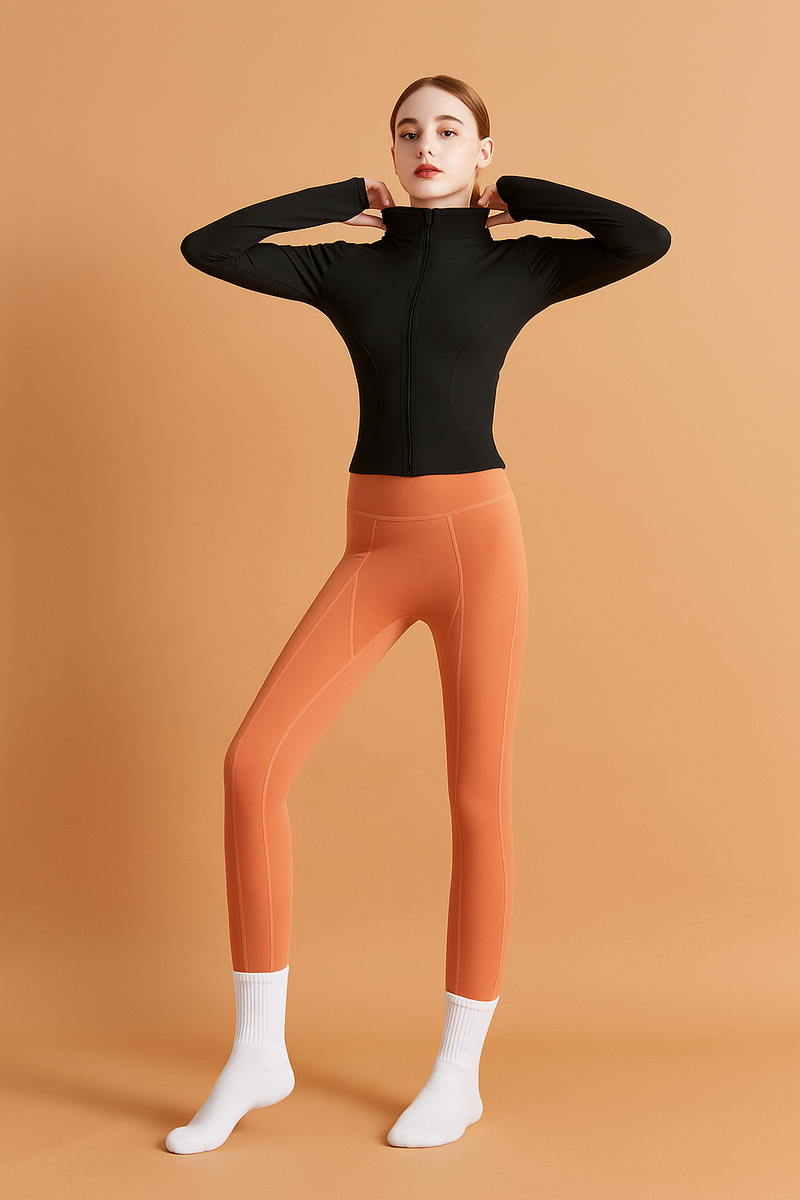 Yoga Running Quick-Dry Fit Manga Longa