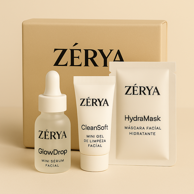 Glow Pocket ZÉRYA – Skincare Essencial em Tamanho Mini