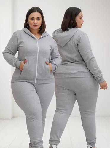 Conjunto Feminino Roupa Inverno Frio Intenso Blusa E Calça