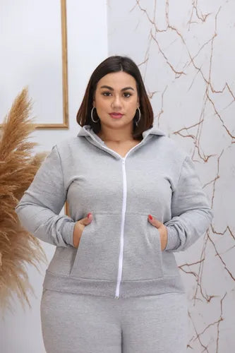 Conjunto Feminino Roupa Inverno Frio Intenso Blusa E Calça
