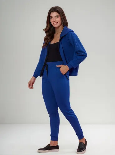 Conjunto Feminino Roupa Inverno Frio Intenso Blusa E Calça