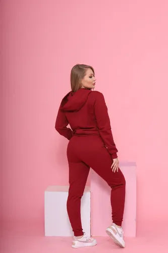 Conjunto Feminino Roupa Inverno Frio Intenso Blusa E Calça