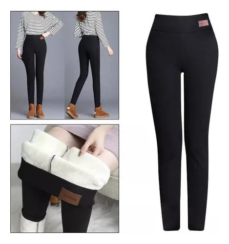 Calça Térmica Legging Forrada Grossa Frio Neve Inverno