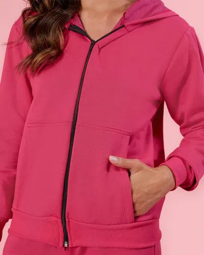 Conjunto Feminino Roupa Inverno Frio Intenso Blusa E Calça