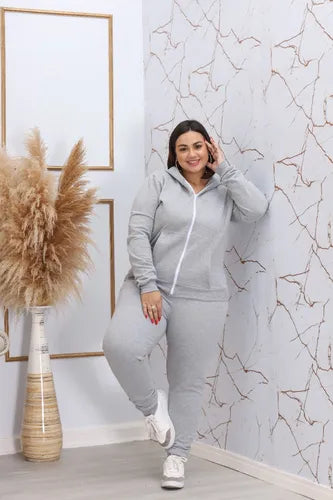 Conjunto Feminino Roupa Inverno Frio Intenso Blusa E Calça