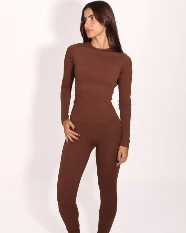 Legging Focus - Marrom