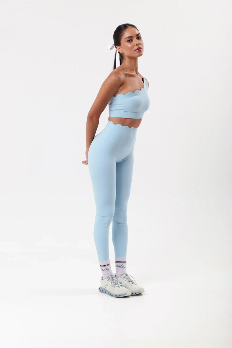 Legging Heart - Azul Bebe