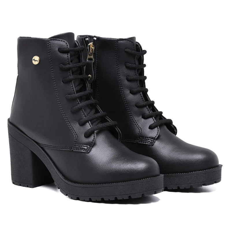 Bota Cano Curto Salto Alto
