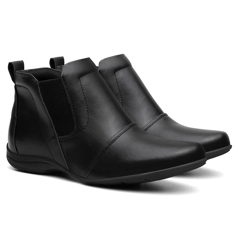 Bota Cano Curto Baixo Elástico