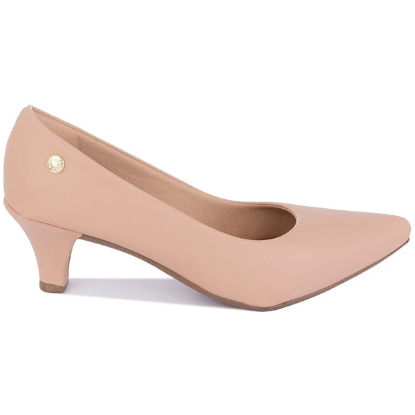 Sapato Scarpin Clássico Salto Fino Sintético 6cm