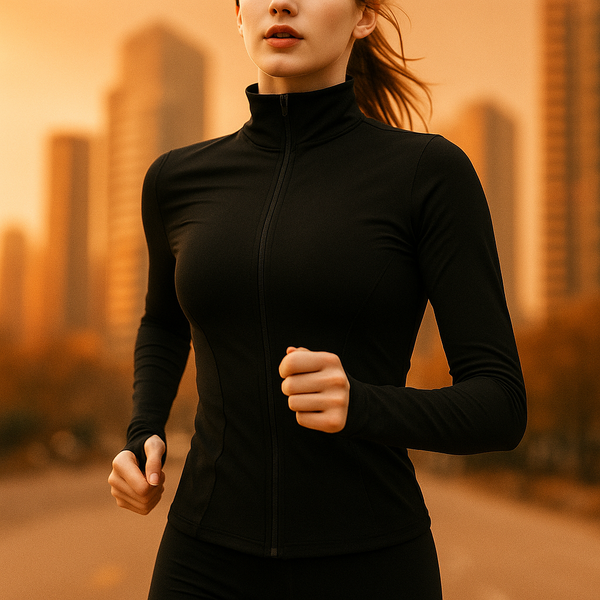 Yoga Running Quick-Dry Fit Manga Longa