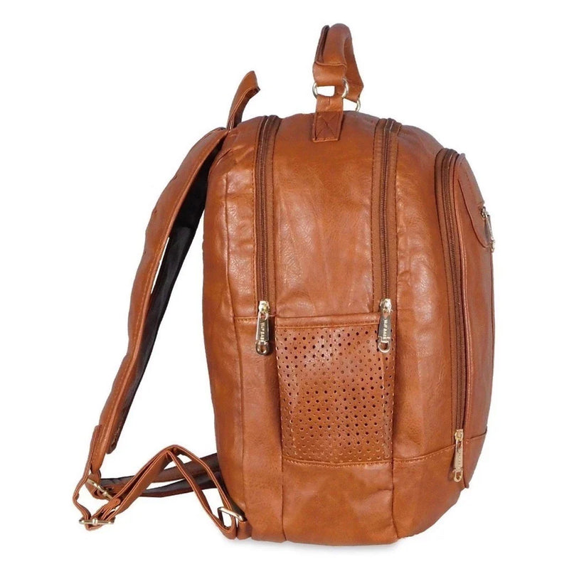 Mochila de couro grande